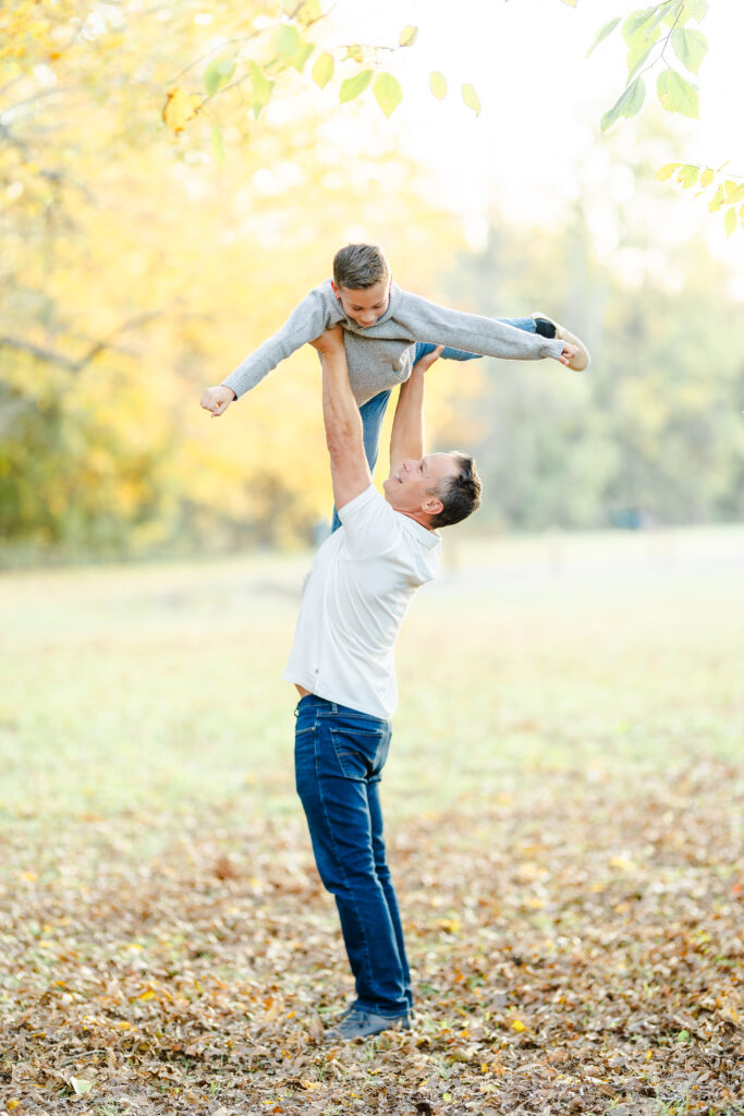 Family Session at Erwin Park in Mckinney, TX