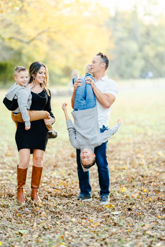 Family Session at Erwin Park in Mckinney, TX