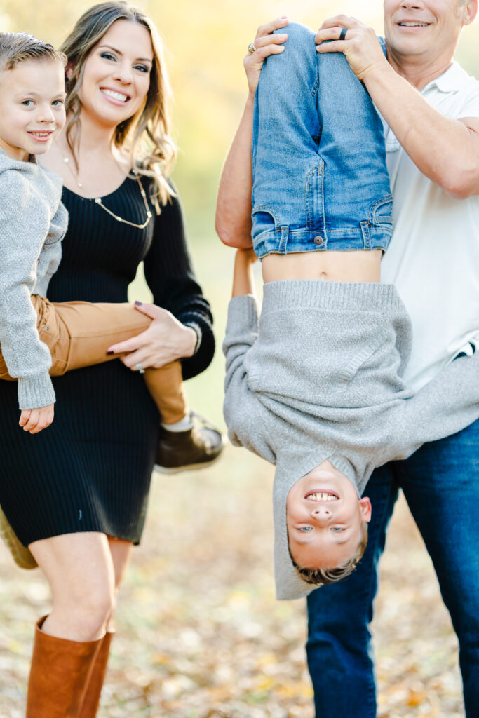 Family Session at Erwin Park in Mckinney, TX