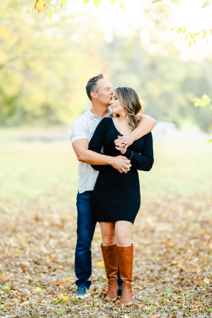 Couple session at Erwin Park in Mckinney, TX