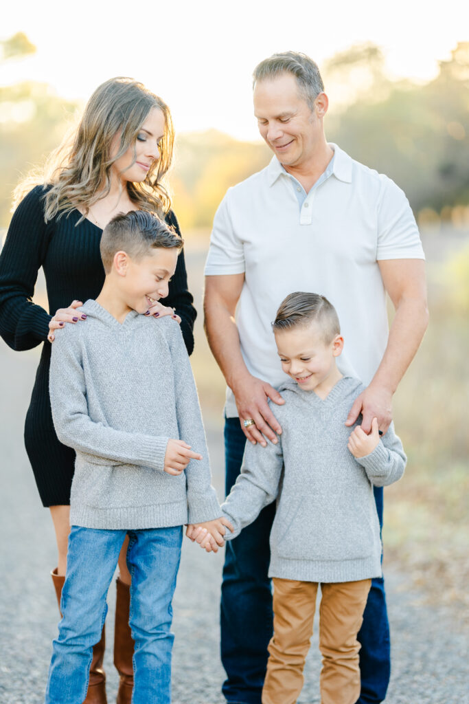 Family Session at Erwin Park in Mckinney, TX