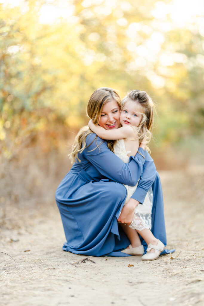 stress-free family photo session at Clear Creek Preserve Denton, TX