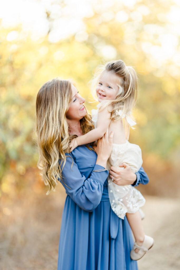 stress-free family photo session