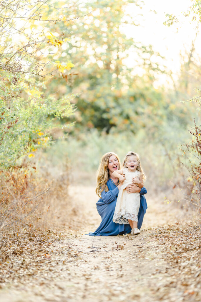 stress-free family photo session