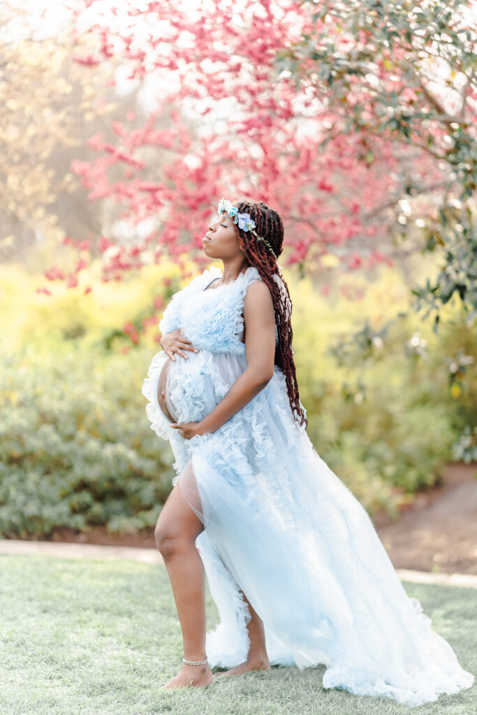 Timeless family portraits at the Dallas Arboretum surrounded by seasonal flowers and gardens.