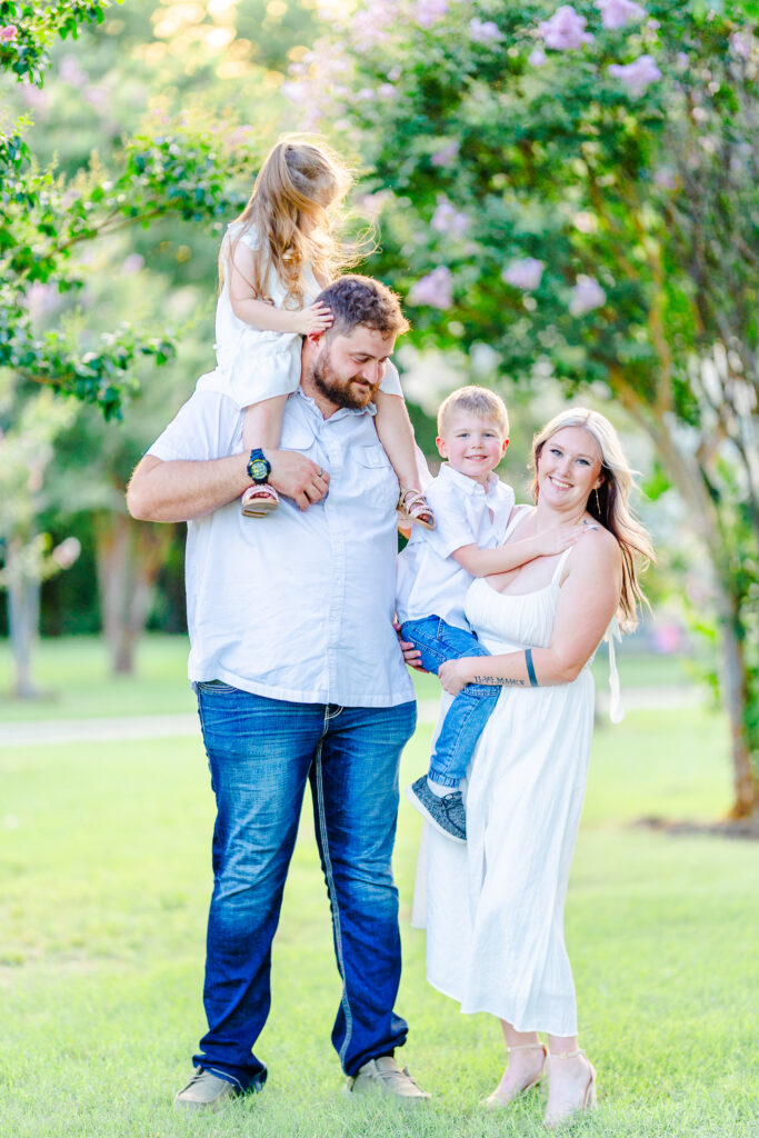 Crape Myrtle Park Family Session by Dallas Family Photographer Tonaya Noel Photography