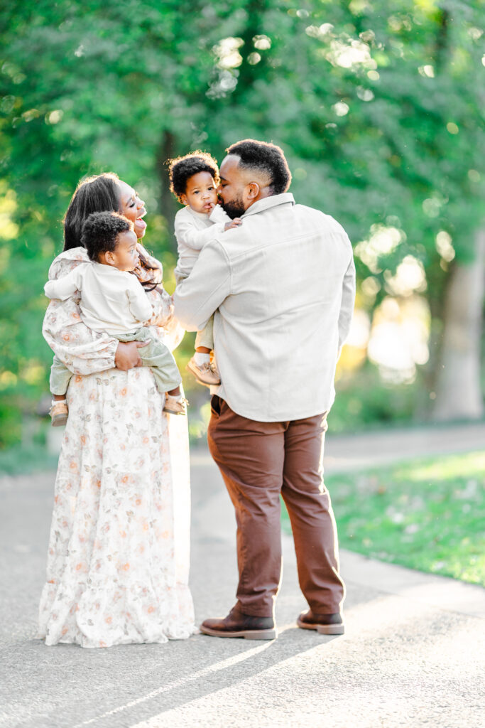 Family Fall Session at the Dallas Arboretum and Botanical Gardens